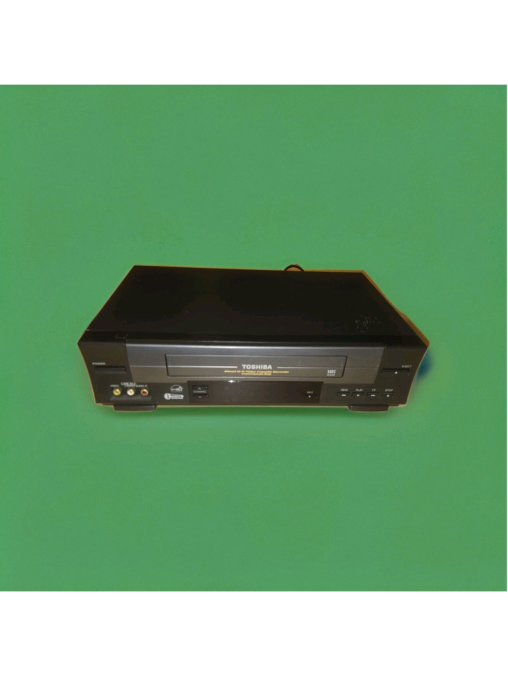 Toshiba W-528 4 Head Video Cassette Recorder - Working